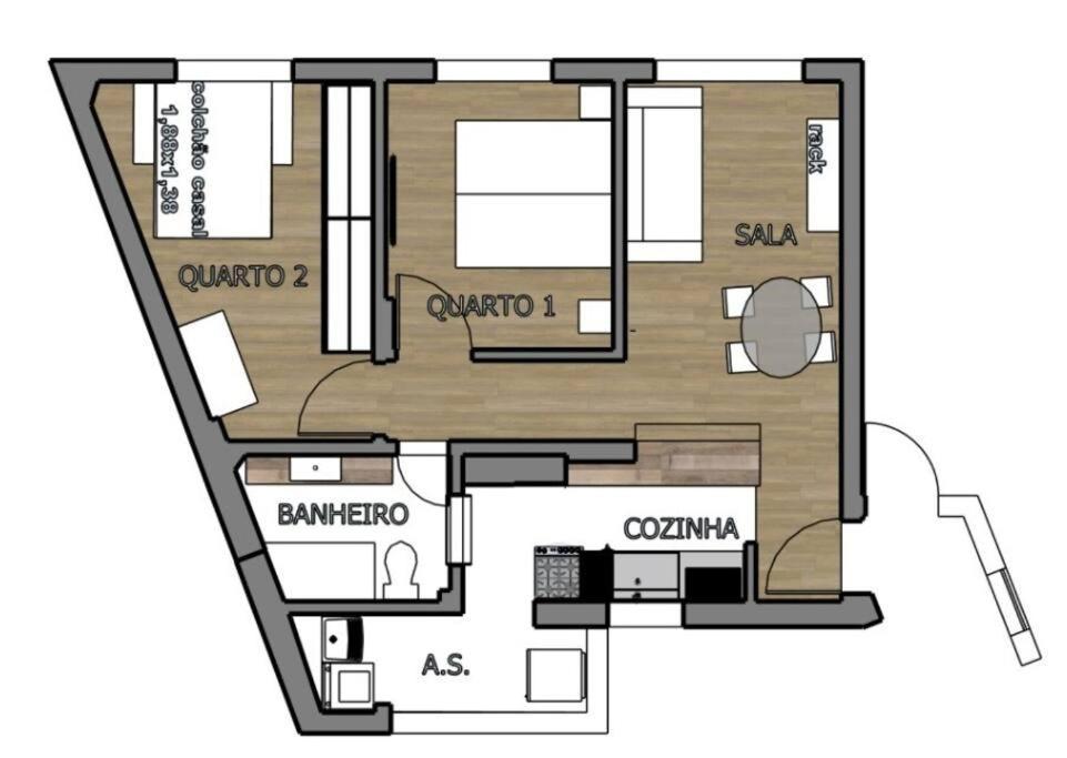 Apartamento Local Desativado *